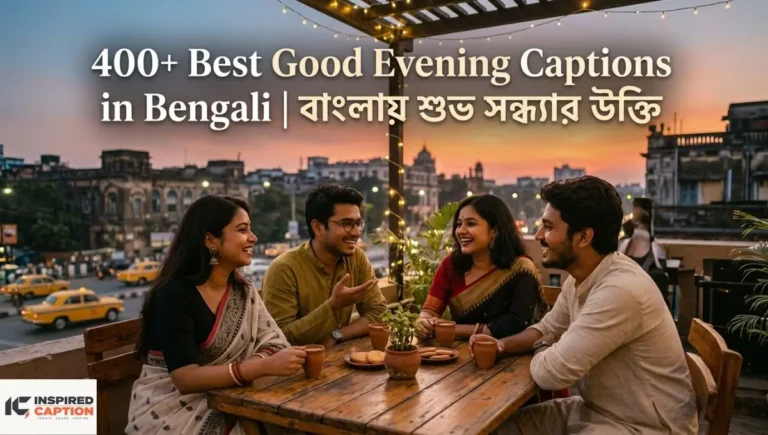 400+ Best Good Evening Captions in Bengali | বাংলায় শুভ সন্ধ্যার উক্তি
