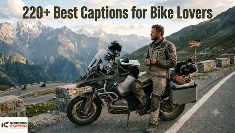 220+ Best Captions for Bike Lovers