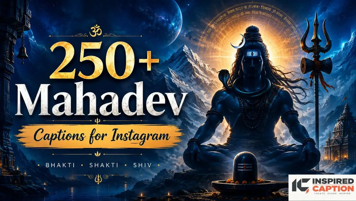 250+ Mahadev Captions for Instagram