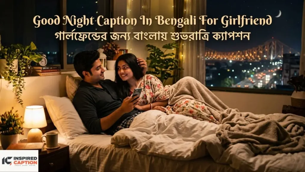 Good Night Caption In Bengali For Girlfriend
