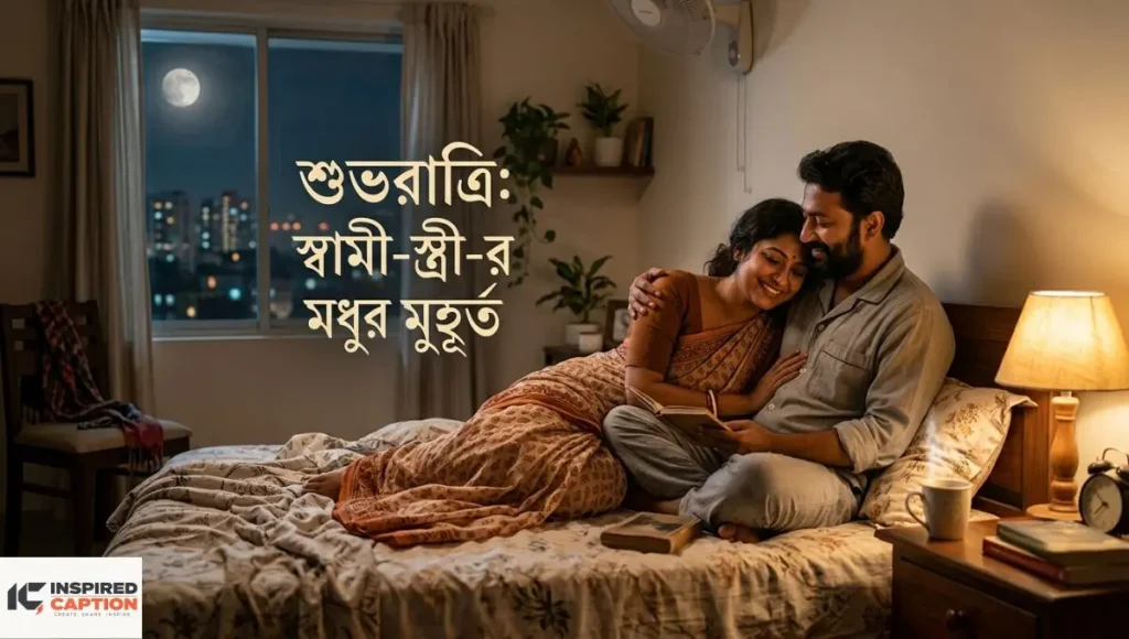 Good Night Caption In Bengali For Husband And Wife