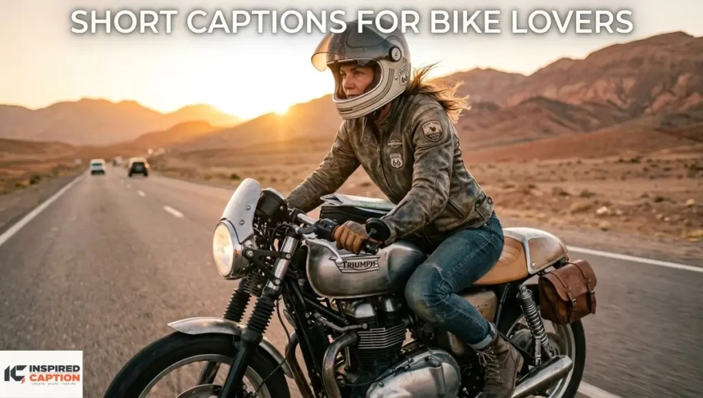 Short Captions for Bike Lovers