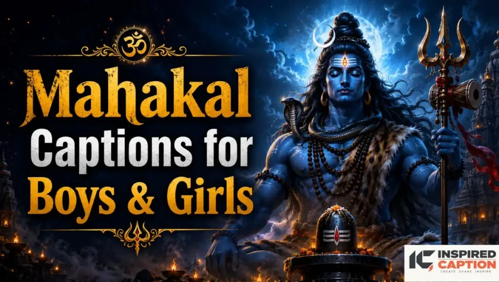Mahakal Captions for Boys & Girls