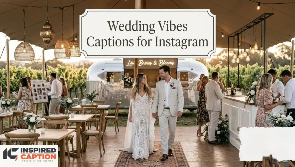 Wedding Vibes Captions for Instagram