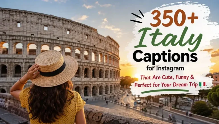 350+ Italy Captions for Instagram That Are Cute, Funny & Perfect for Your Dream Trip 🇮🇹