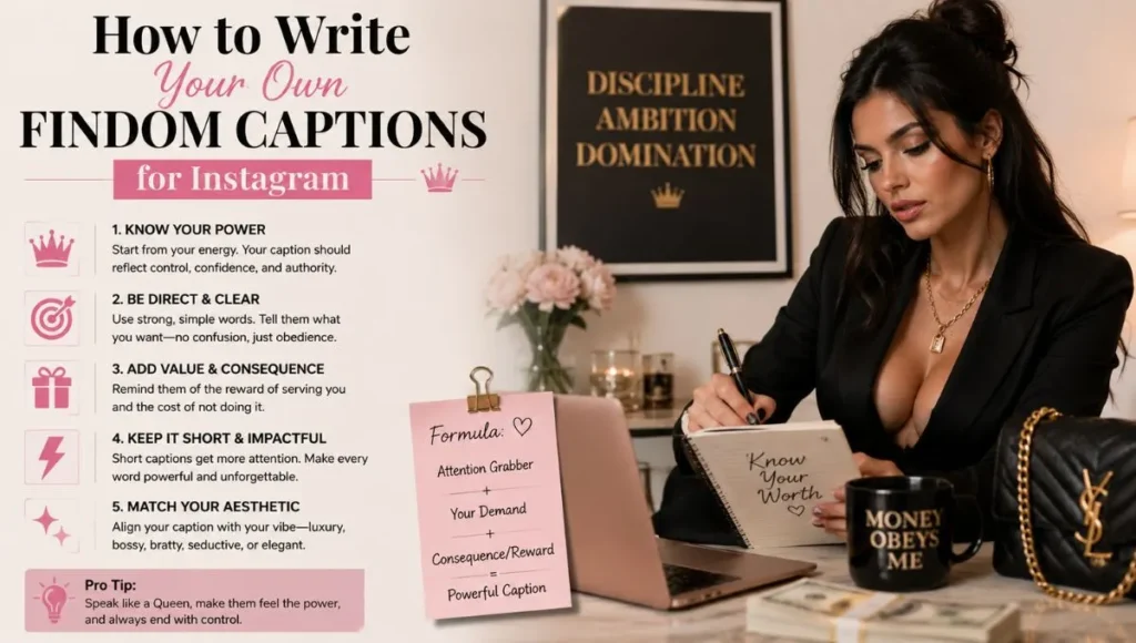 How to Write Your Own Findom Captions for Instagram