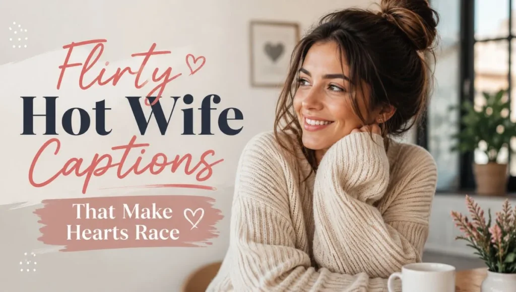 Flirty Hot Wife Captions That Make Hearts Race