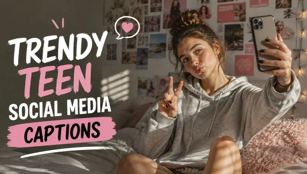 Trendy Teen Social Media Captions