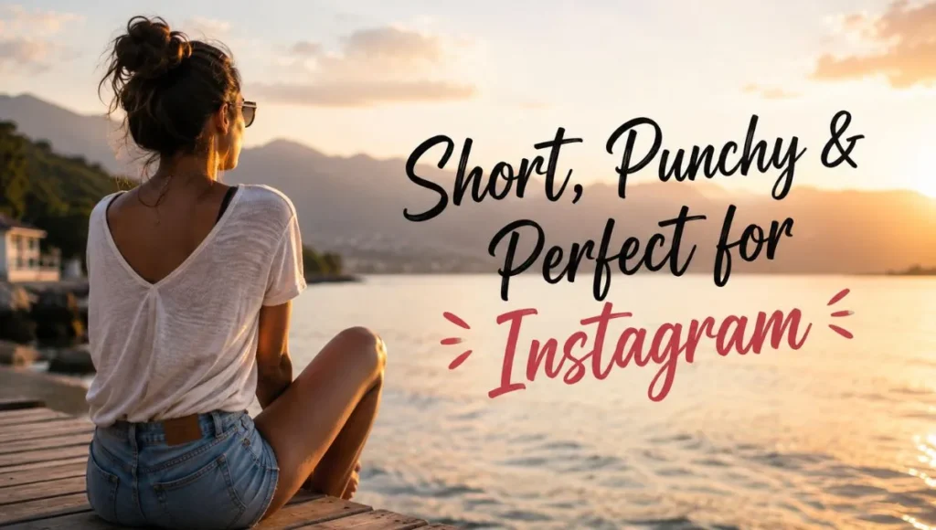Short, Punchy & Perfect for Instagram
