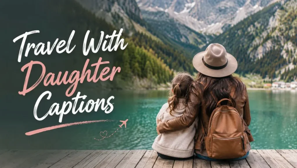 Travel With Daughter Captions