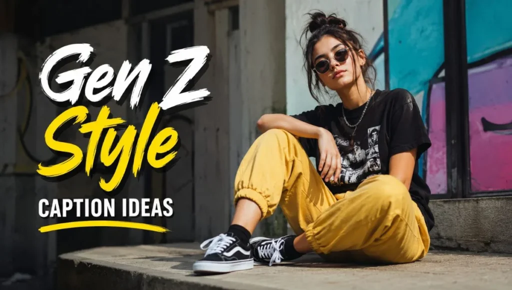 Gen Z Style Caption Ideas