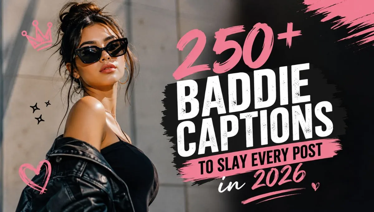 250+ Baddie Captions to Slay Every Post in 2026
