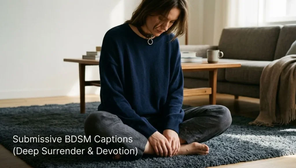 Submissive BDSM Captions (Deep Surrender & Devotion)